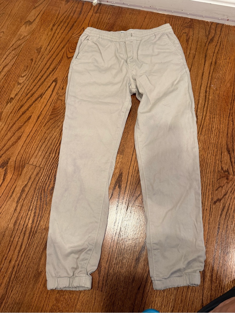 abercrombie kids Light Tan Jogger Chinos
